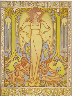 Toorop Prints: Het Hoogeland Beekbergen, 1896. Artist: Toorop, Jan (1858-1928)