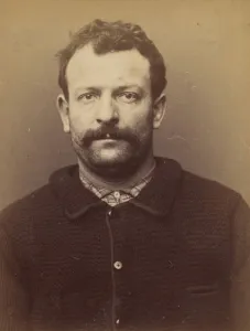 Heurteaux. Auguste. 31 ans, ne a Paris Xe. Polisseur. Anarchiste. 3 / 3 / 94. 1894