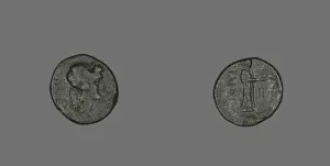 Hexas (Coin) Depicting the God Apollo, late 3rd-2nd century BCE. Creator: Unknown