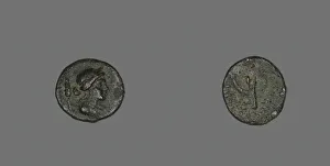 Hexas (Coin) Depicting the Goddess Demeter, after 241 BCE. Creator: Unknown