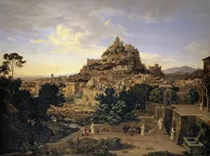 Walls Prints: The Heyday of the Middle Ages, 1829. Creator: August Wilhelm Julius Ahlborn