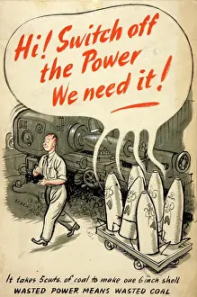 Conservation Prints: Hi! Switch off the power