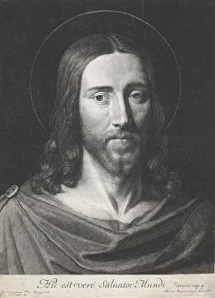 Phillippe De Champaigne Prints: Hic est veré Salvator Mundi, Mid 17th century. Creator: Jean Morin