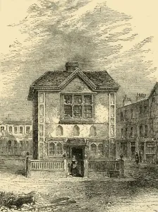 Clerkenwell Prints: Hickss Hall (about 1750), (c1872). Creator: Unknown