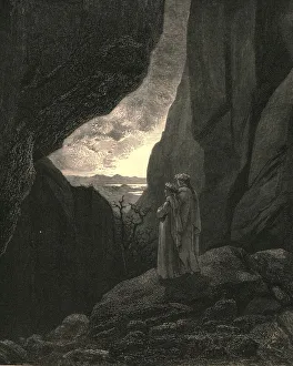 Easter Sunday Prints: By that hidden way my guide and I did enter, to return to the fair world, c1890