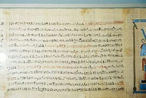 Book Of The Dead Gallery: Hieratic Script, Book of the Dead of Padiamenet, 10th century BC