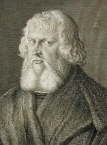 A Durer Prints: Hieronimus Holzschuher, 1843. Creator: Friedrich Wagner