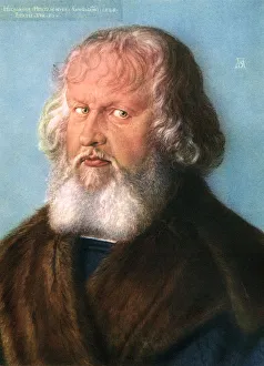 Images Dated 10th October 2007: Hieronymus Holzschuher, 1526, (1936). Artist: Albrecht Durer