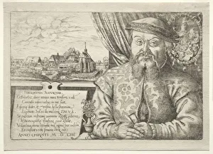 1524 1566 Prints: Hieronymus Schurstab, Mayor of Nuremberg