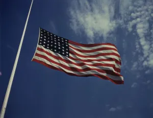 Military Base Prints: High above, over a true home of the brave