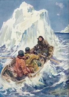 Waverley Book Company Gallery: High Adventure in the Arctic Regions, c1925. Artist: Archibald Bertram Webb