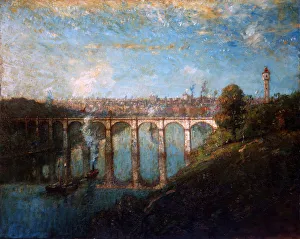 Ranger Prints: High Bridge, New York, 1905. Creator: Henry Ward Ranger