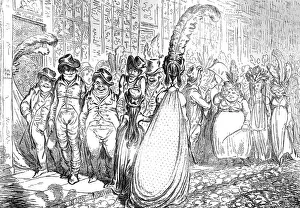Ridiculous Prints: High Change in Bond Street - ou - la Politesse du Grand Monde, 1796
