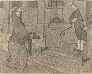 Barlach Ernst Prints: High-Class, 1906. Creator: Ernst Barlach
