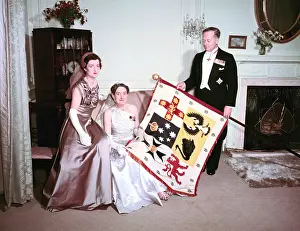 Australia Prints: The High Commissioner for Australia and his family
