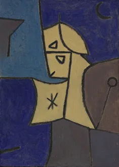 High Guardian (Hoher Wachter), 1940. Artist: Klee, Paul (1879-1940)