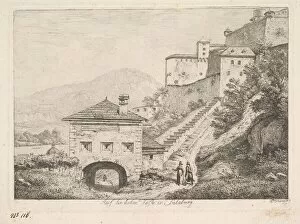 Johann Christian Erhard Gallery: The High Holiday in Salzburg, 1819. Creator: Johann Christian Erhard