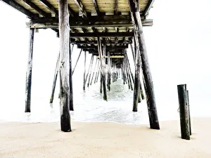 Sand Gallery: High Key Pier. Creator: Eve Turek