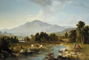 Durand Collection: High Point: Shandaken Mountains, 1853. Creator: Asher Brown Durand