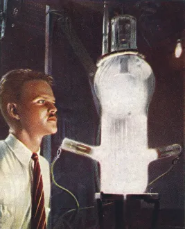 Grid Prints: High power grid-glow tube, 1938