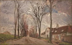 High road at Vintappergården, 1902. Creator: Albert Gottschalk