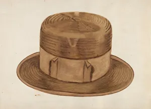 High Straw Hat, c. 1936. Creator: Ernest A Towers Jr