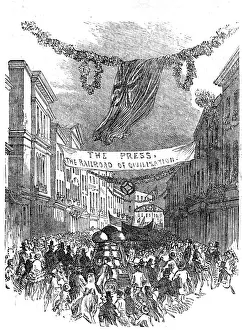 High-Street, Barnstaple, 1854. Creator: Unknown