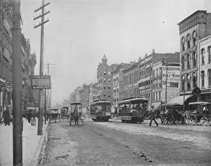 Cn Greig And Prints: High Street, Columbus. Ohio, c1897. Creator: Unknown