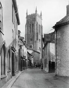 East Anglia Prints: The High Street, Cromer, Norfolk, 1924-1926. Artist: Francis Frith & Co