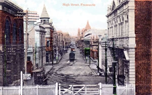 Postcard Gallery: High Street, Fremantle, Australia, c1900s
