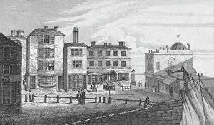 Baldwin Craddock Collection: High Street & Garners Library from Marine Parade, 1820. Artist: John Shury