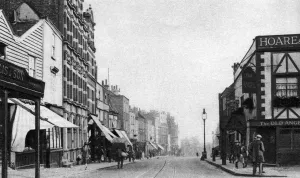 The High Street, Highgate Village, London, 1926-1927. Artist: McLeish