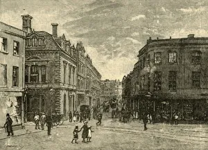 Chartism Collection: High Street, Newport, 1898. Creator: Unknown