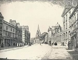 Edmund Hort Gallery: High Street, Oxford, 1905. Artist: Edmund Hort New