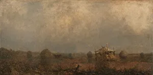 Martin Johnson Heade Prints: High Tide on the Marshes, 1872. Creator: Martin Johnson Heade (American, 1819-1904)
