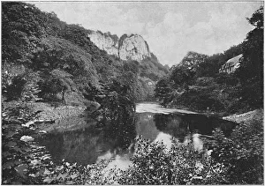 Matlock Prints: The High Tor, Matlock, c1896. Artist: F Barber