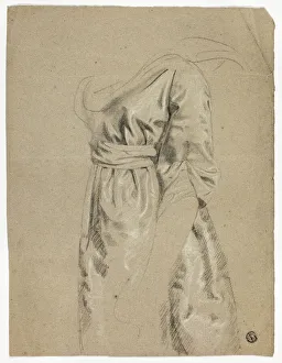 Mid Section Prints: High-Waisted Gown, n. d. Creator: John Downman