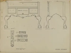 Highboy Prints: Highboy, 1935/1942. Creator: Unknown