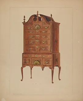 Highboy, 1936. Creator: Charles Squires