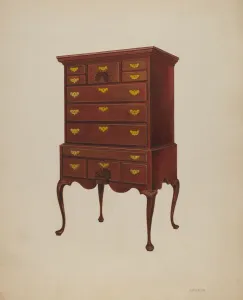 Highboy Prints: Highboy, 1937. Creator: Arsen Maralian