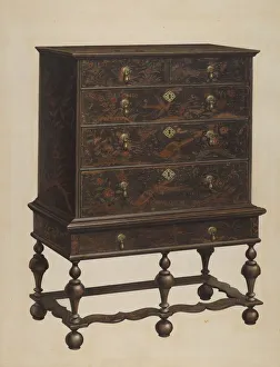 Highboy Prints: Highboy, 1940. Creator: M. Rosenshield-von-Paulin