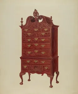 Highboy Prints: Highboy, c. 1939. Creator: Francis Borelli