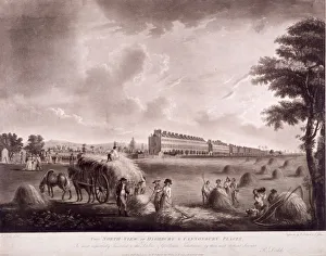 F Jukes Prints: Highbury, Islington, London, 1787. Artist: Robert Pollard