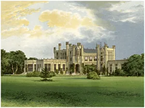 Fawcett Prints: Highcliffe Castle, Dorset, home of the Marchioness of Waterford, c1880