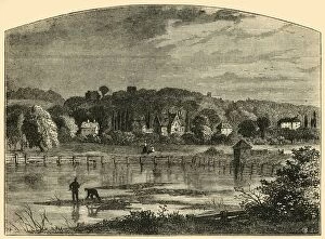 Heath Gallery: Highgate Ponds, c1876. Creator: Unknown