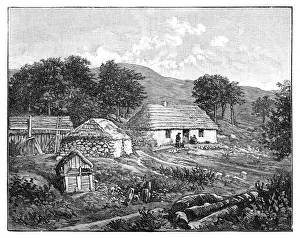 Croft Gallery: Highland cottages in Lochaber, Scotland, 1900