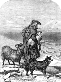 Pipe Prints: The Highland Shepherd - painted by R