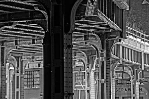 Elevated Railway Gallery: Under the Highline. Creator: Viet Chu