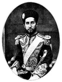 Georg Meisenbach Prints: His Highness Nasrullah Khan, the Shahzada, 1895. Creator: W&D Downey