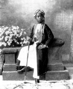 Turbans Prints: His Highness Seyyid Ali, son of the Sultan of Zanzibar, 1898. Creator: Gunn & Stuart